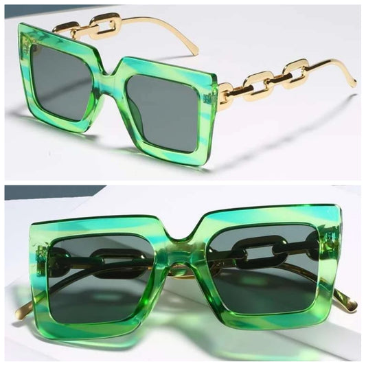 Chain Decor Sunglasses