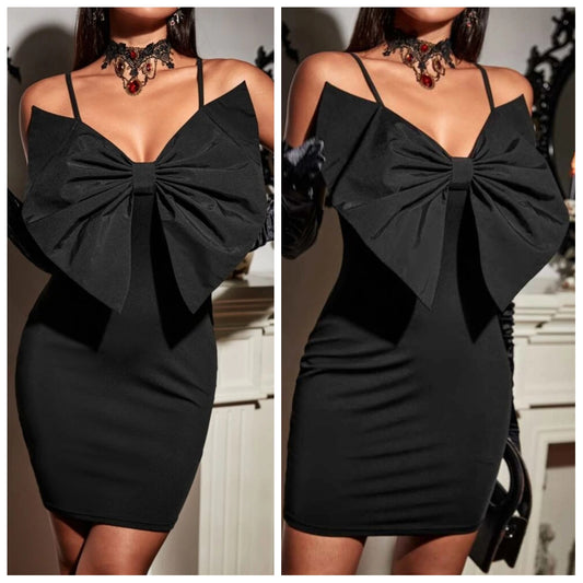 Bow Tie BodyCon Dress