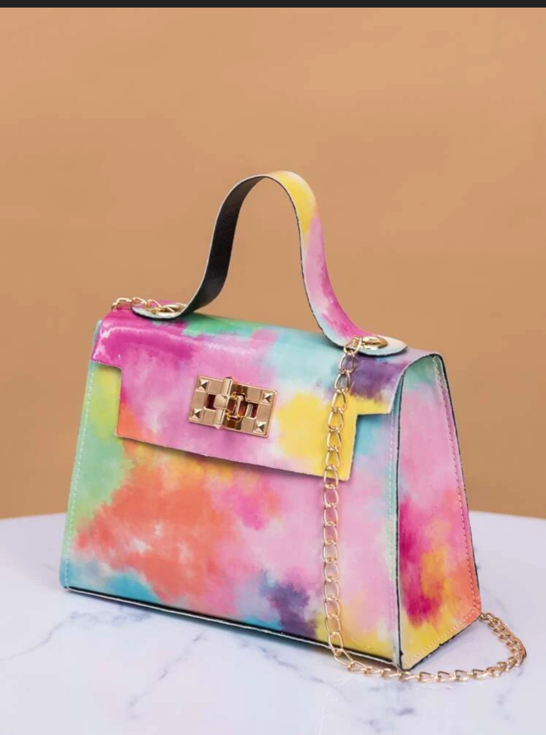 Tie Dye Chain Bag