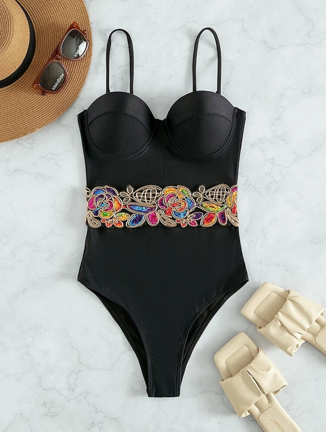 Royal Push Up One Pc Swimsuit